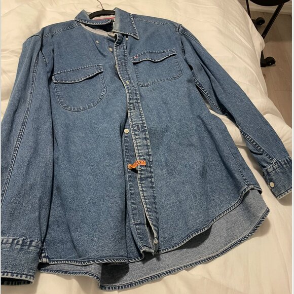 Tommy Hilfigar Jean Shirt - Picture 1 of 3